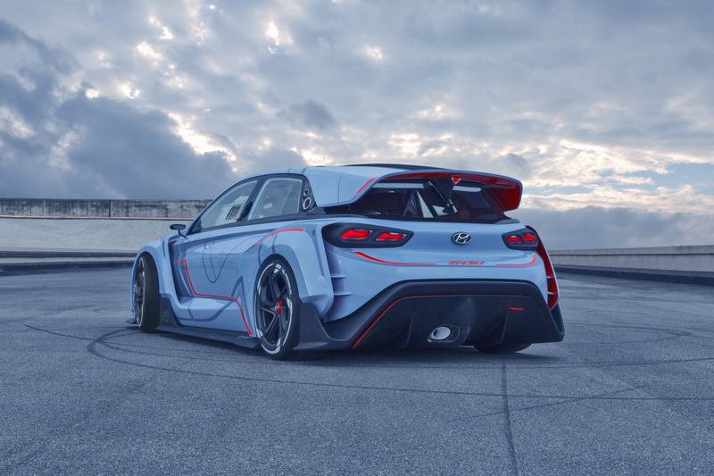 Illustration for article titled Hyundai's Incredible 374 Horsepower RN30 Racing Concept Is The Hoon-Day We Need